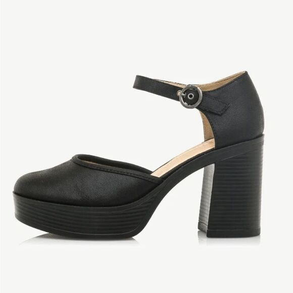 BRAND NEW MUDD BLOCK-HEEL ADJUSTABLE ANKLE STRAP SANDAL - Picture 12 of 15